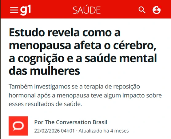 Manchete sobre terapia